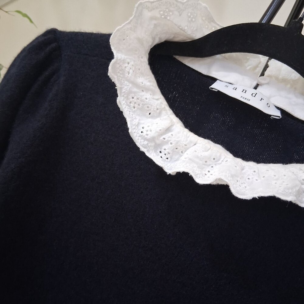 Sandro Wool Sweater - Picture 10 of 11